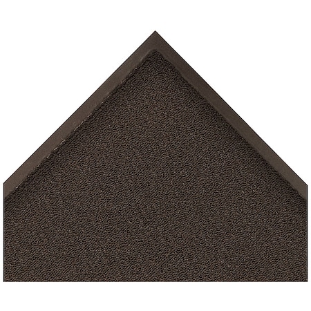 Notrax Entrance Mat, Polypropylene, 3/8 in Thick, Black, 3 ft W x 5 ft L 141S0035BL