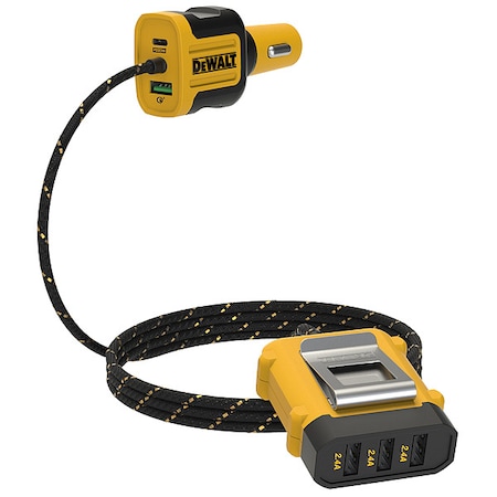 Dewalt Front 5-Port/ Back Seat USB PD Charger 141 0475 DW2
