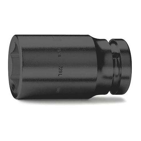 Beta 1" Dr, 60mm Size, Metric Impact Socket, 6 Pts 007290360