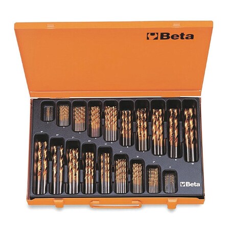 Beta 116pc. HSS 118 Degrees Drill Bit Set 004140450