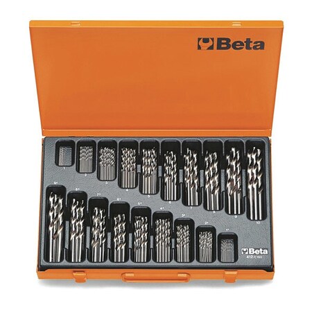 Beta 150pc. HSS 118 Degrees Drill Bit Set 004120450