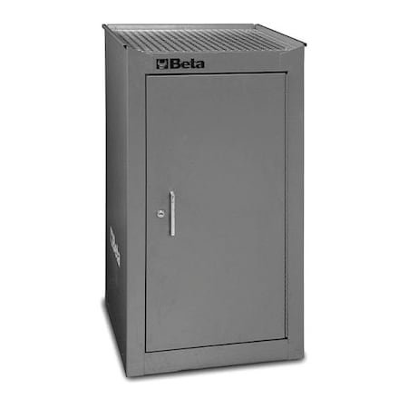 Beta Worktop: Aluminum Gray Side Door w/Interior Shelf, Shelving 038000073