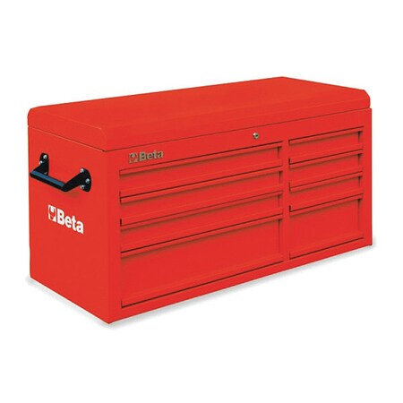 Beta Cabinet, 8 Drawer, Top Chest, Red 038000092