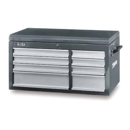 Beta Cabinet, 8 Drawer, Top Chest, Grey 038000093