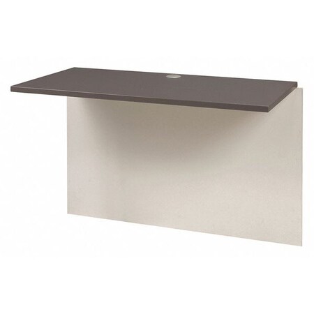 Connexion Bridge Bridge, Slate/Sandstone, 19.8" D X 30.4" H, 39.4" W X Melamine, Slate/Sandstone 93820-1159