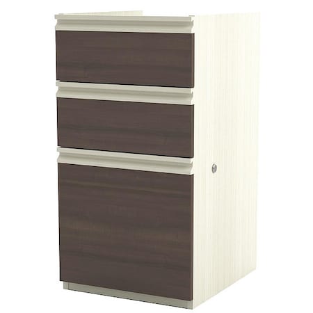 Prestige 15.40" W Pedestal, White, Choc, Antigua, Antigua 99620-2152