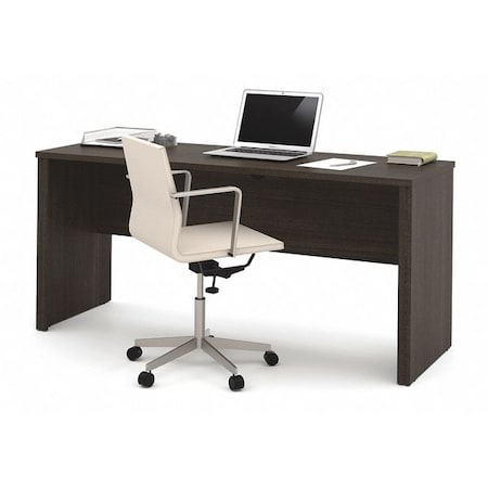 Embassy Credenza Credenza, Embassy, 66", Dark Chocolate, 23.4" D X 30.4" H, 66" W X Melamine, Dark Chocolate 60612-1179