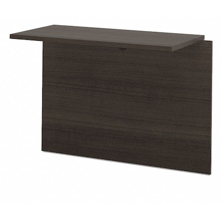 Embassy Bridge Bridge, Embassy, Dark Chocolate, 19.8" D X 30.4" H, 38-1/2" W X Melamine, Dark Chocolate 60820-1179