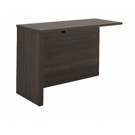 Embassy Return Shell Return Table, Embassy, Dark Chocolate, 19.8" D X 30.4" H, 46.6" W X Melamine 60811-2179