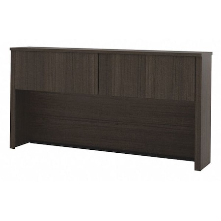Embassy Credenza Hutch, Credenza, 71", Dark Chocolate, 12.9" D X 36.4" H, 71.1" W X Dark Chocolate 60521-1179