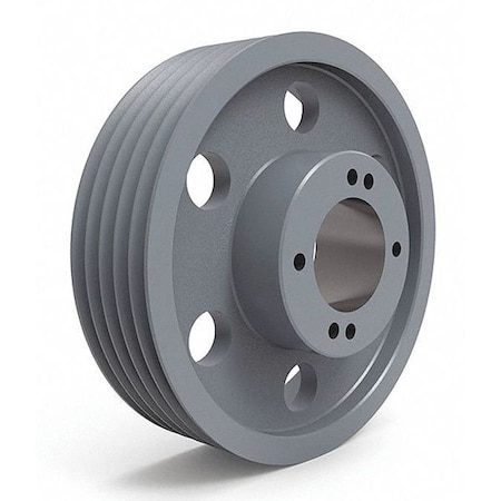 Tb Woods V-belt Sheave, Narrow, 8V22.4 dia. x 5-M 8V2245