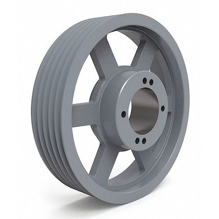 Tb Woods V-belt Sheave, Narrow, 8V24.8 dia. x 5-M 8V2485