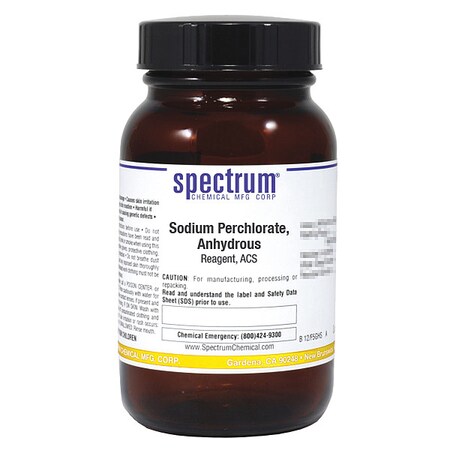 Spectrum Chemical Sodium Perchlorate, Anhydrous, 125g S1377-125GM07