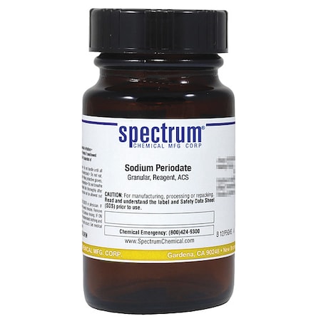 Spectrum Chemical Sodium Periodate, Granular, Reagent, 125g S1381-125GM07