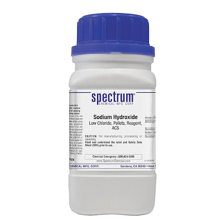 Spectrum Chemical Sdm Hdrxd, Lw Chlrd, Plts, Rgnt, ACS, 125g S1295-125GM