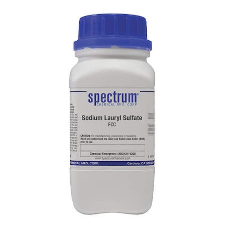 Spectrum Chemical Sodmauryl Slft, FCC, 125g S1332-125GM