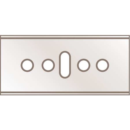 Martor Four Sided Replacment Blade, 1-17/32", PK100 45.60