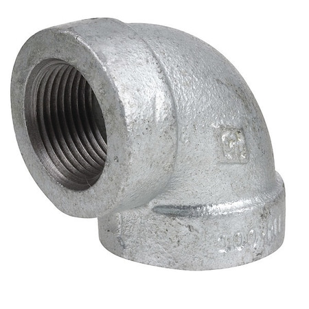 Zoro Select Elbow, 90 deg, 1-1/2", 300 gal. 4316010562