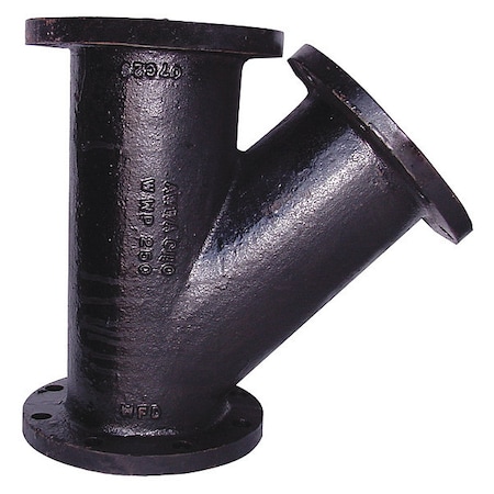 Zoro Select Lateral, 12", 125, Flg, Black 4319001614