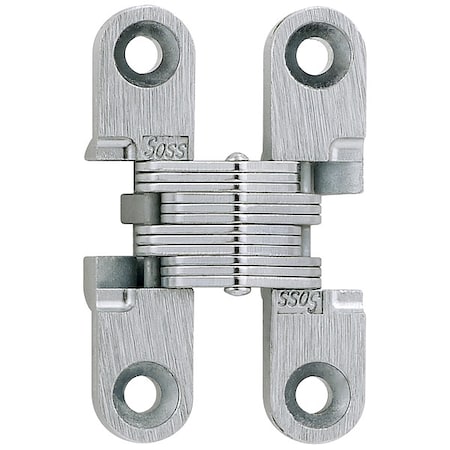 Soss Concealed Hinge, Zamac/Steel Material, PR 101CUS26D