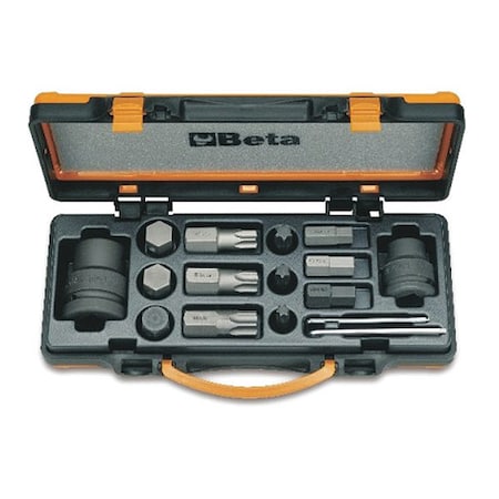 Beta Impact Bit and Accessories Set, 16 pcs. 007270900