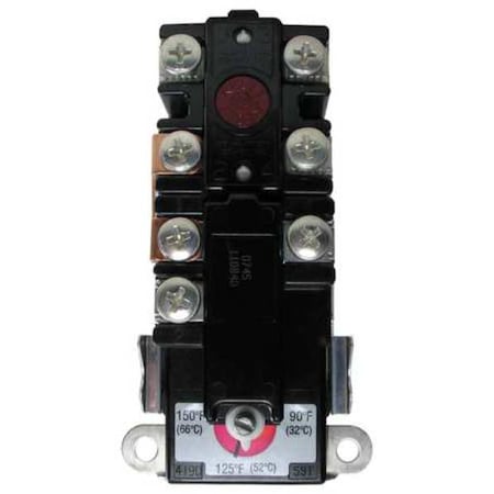 Rheem Replacement Upper Thermostat, Electric, 2 Element SP11698