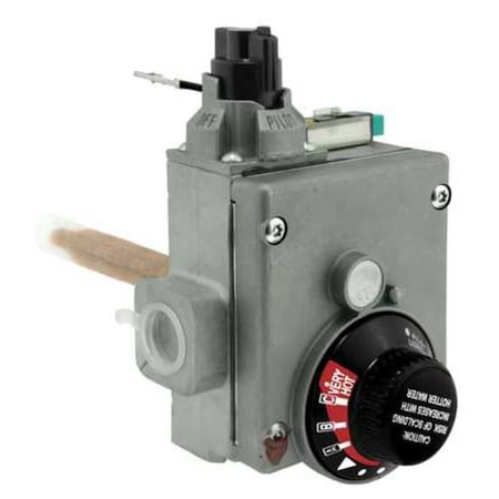 Rheem Gas Control Thermostat, Natural Gas, Metal SP14270G