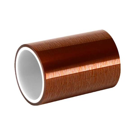 3M ElectricalTape, Polyimide, Ambr, 36ydL, 4inW 1205