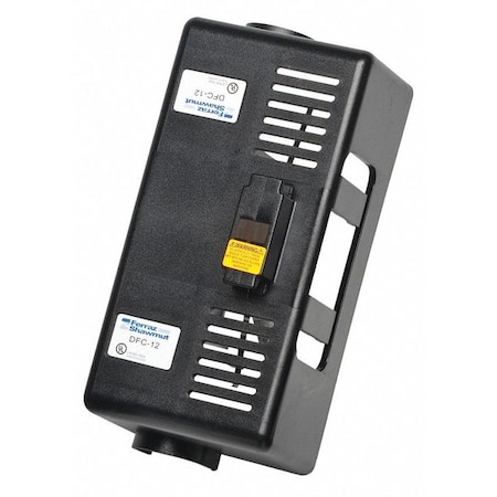 Mersen Fuse Cover, 110 to 200A Amp Range, 600V AC/DC Volt Rating, 1 Poles DFC-12