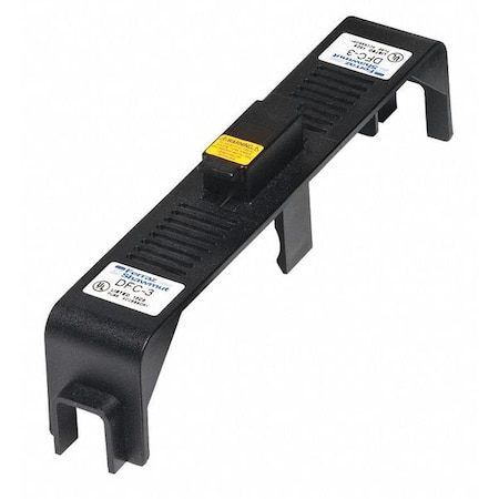 Mersen Fuse Cover, 65 to 100A Amp Range, 600V AC/DC Volt Rating, 1 Poles DFC-3