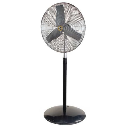 AIRMASTER FAN Standard-Duty Industrial Fan 24" Oscillating, 115VAC, 2820/4020/5520 CFM 71567