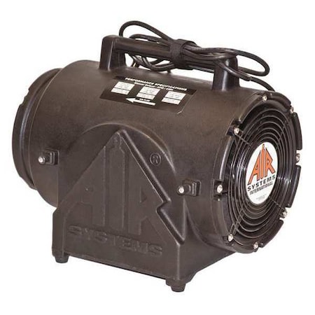 Air Systems Intl Conf Spce Fan, Axial Exp Prf, 1/3HP, 115VAC CVF-8EXP