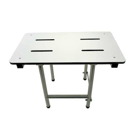 Wingits Fold Down Legs, ADA Rectangular Shower Seat, White WSBX240150PW