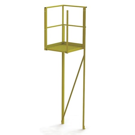 Tri-Arc Turn Platform, 60 in Platform Ht, Steel, 1,000 lb Load Capacity UCT06242