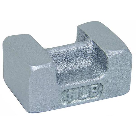 Rice Lake Weighing Systems Calibration Weight, 1 lb., Painted 12876