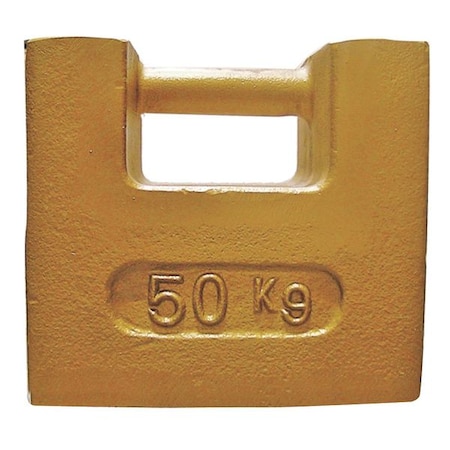 Rice Lake Weighing Systems Calibration Weight, 50kg, Painted 12803