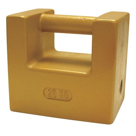 Rice Lake Weighing Systems Calibration Weight, 25kg, Painted 12775TR