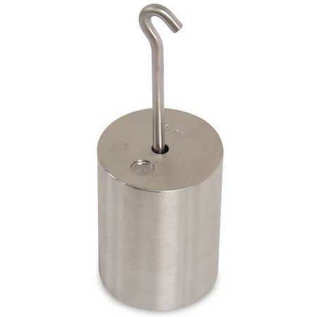 Rice Lake Weighing Systems Calibration Weight, 1kg, Stainless Steel 12744