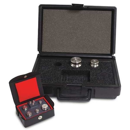 Rice Lake Weighing Systems Calibration Weight Set, SS, 500g to 1g 12512TR
