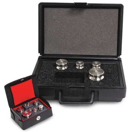 Rice Lake Weighing Systems Calibration Weight Set, SS, 1kg to 1g 12518TR