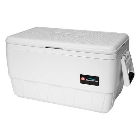 Igloo Chest Cooler, Marine, 36 qt., White 44679