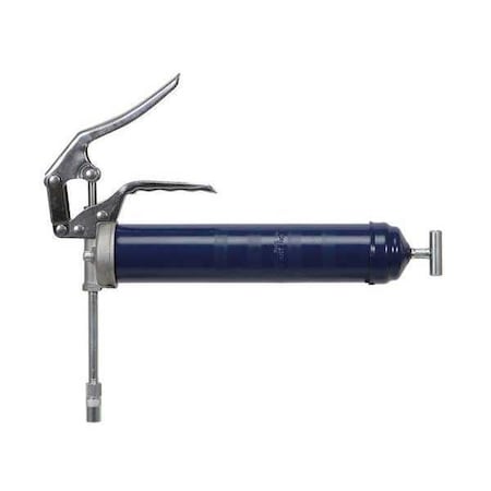 Westward Manual Grease Gun, Pistol-Grip Handle, Cartridge Load, Rigid Nozzle, Fixed Stroke, 56 Strokes per Oz 15F201