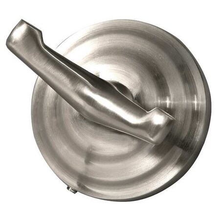 Zoro Select Bathroom Hook, 2 Hook, 2-3/4In D, Satin 04-SN4902