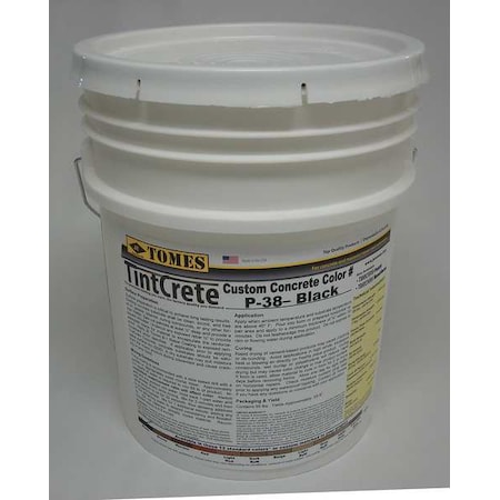 Tintcrete Concrete Mix, 65 lb, Pail, Gray, 1 day Full Cure Time GRA-P38-1510