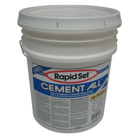 Rapid Set Concrete Repair Compound, Pail, Gray, Rapid Set GRA-RSCA-55