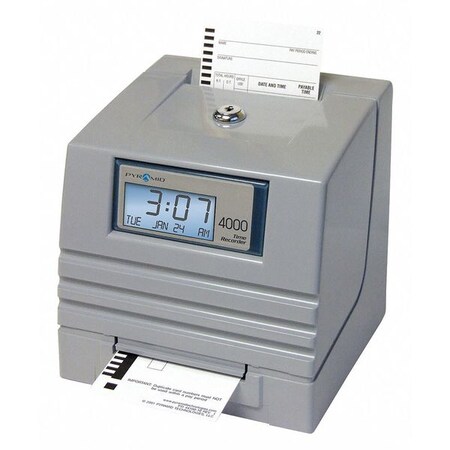 Pyramid Auto Totaling Time Clock 4000