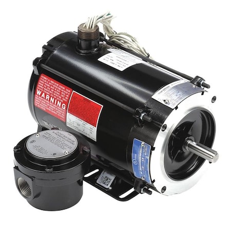 Leeson Vector Motor, 2.25 lb-ft, 3/4 HP, 230/460 V 056H17E5304