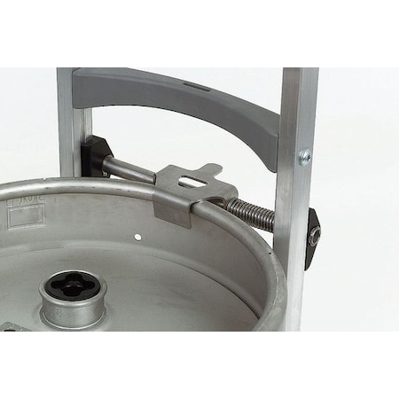 Zoro Select Keg Hook for Hand Trucks, 110 lb., Black 274174