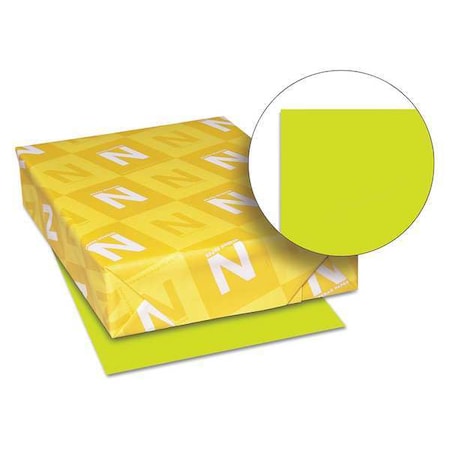 Neenah Paper Multi Paper, 8-1/2 x 11 In, Green, PK500 WAU22581