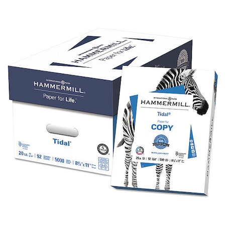 Hammermill Multipurpose Paper, 8-1/2" x 11", PK5000 HAM162008